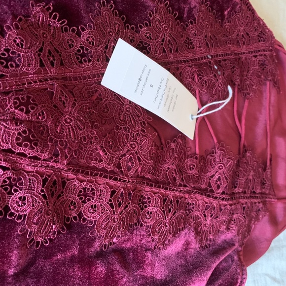 Cami NYC Charlie Cami - Red Velvet - Picture 3 of 3